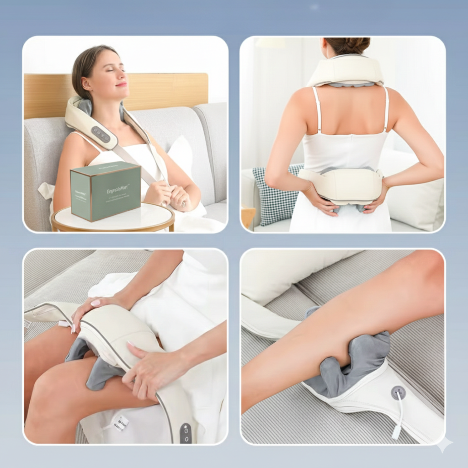 EngraciaMart™ Restore & Relieve: The 3-in-1 Cervical Care System