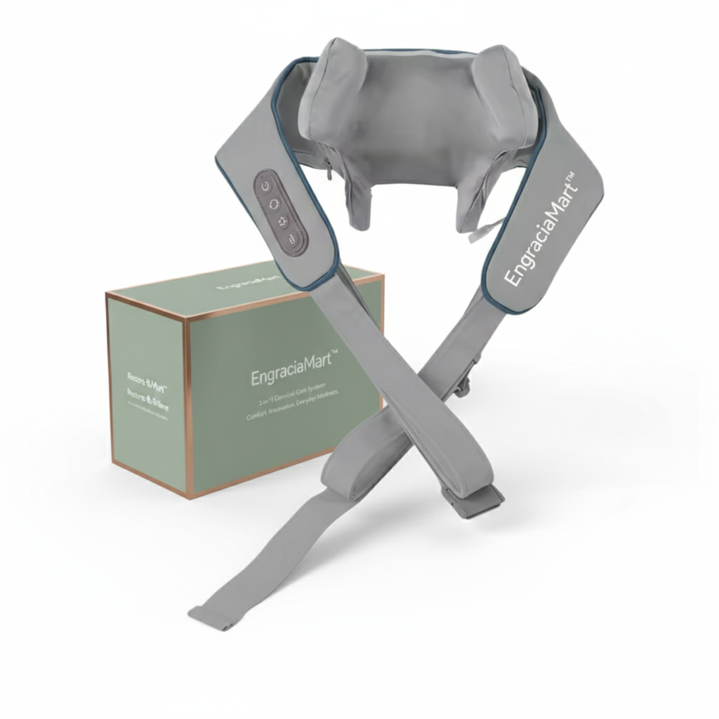 EngraciaMart™ Restore & Relieve: The 3-in-1 Cervical Care System