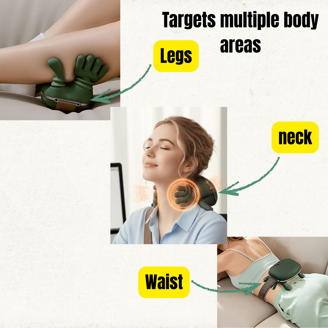 EngraciaMart™ 5D Heat Neck & Shoulder Massager