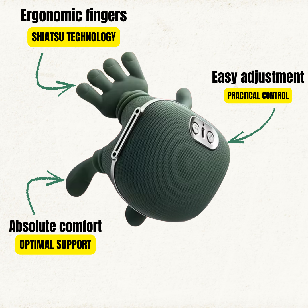 EngraciaMart™ 5D Heat Neck & Shoulder Massager